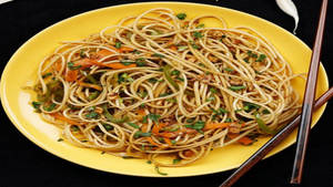 Veg Burnt Garlic Noodles