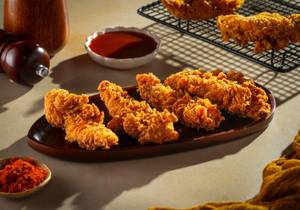 Crispy Fried Chicken Strips (4Pcs)