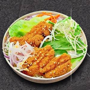 Chicken katsu donburi