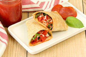 BBQ Pizza Wrap