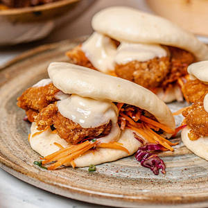 Korean Fried Chicken Bao