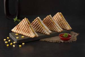 Paneer corn cheese sandwich
