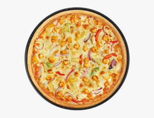 Butter Paneer Pizza.
