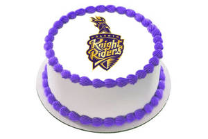 Kolkata Knight Riders Theme Cake