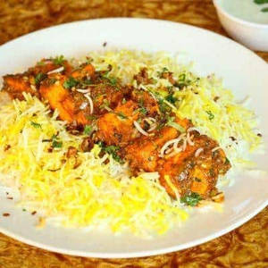 Paneer Tikka Biryani