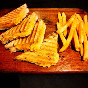 Classic grilled cheese sandwich