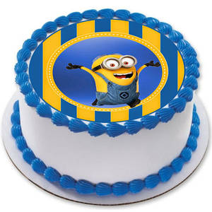 Minion Theme Cake