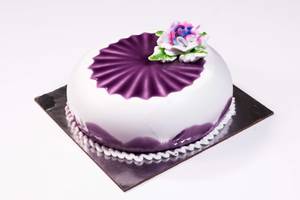 Eggless Blueberry Cake