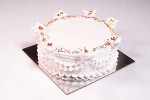 Eggless Vanilla Cake