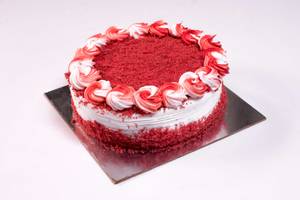 Eggless Red Velvet Cake