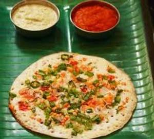 Masala Uttapam With Oil