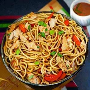 Chicken egg noodles