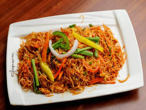 Singapore Rice Vermicelli Noodle Sea Food