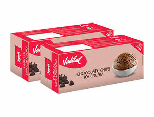 Chocolate Chips Ice Cream (700 Ml Pack Of 2)
