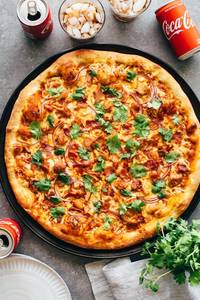 Chicken And Onion Pizza