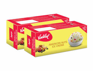 American Nuts Ice Cream (700 Ml Pack Of 2)