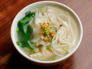 Wanton Noodle Soup Veg