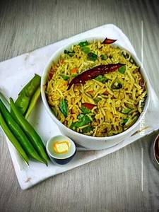 Bhindi Fried Rice