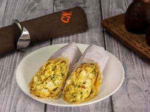 Double Egg Mushroom + Sweet Corn Roll