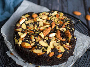 Keto Sugar Free Chocolate Almond Cake (500 Gms)