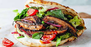 Mushroom Shawarma