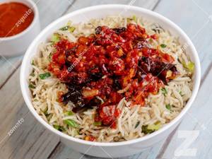 Veg Burnt Garlic Rice