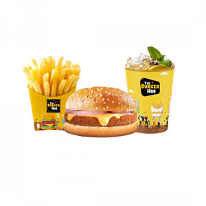 1 Crispy Chicken Burger + Fries + Lemonade