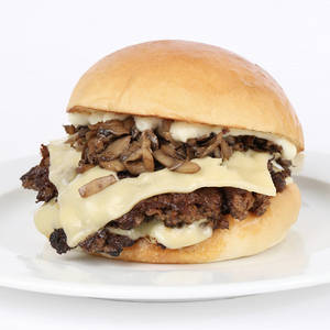 Swiss Cheese Burger