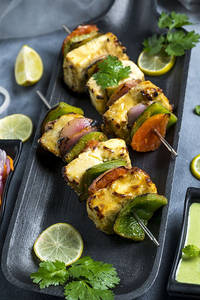 Basil Paneer Tikka