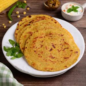 Pudina Babycorn Paratha