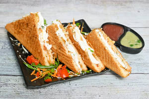 Freid Egg Grilles Cheese Sandwhich