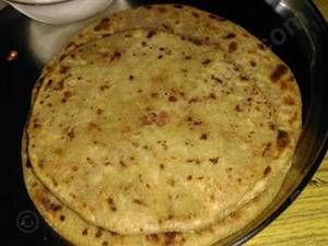 Green Peas Mushroom Paratha
