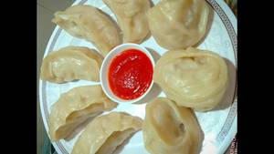 Chicken Cheese Momos Steamed