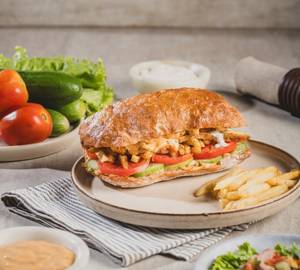 Mediterranean Herbs Delight Chicken Sandwich