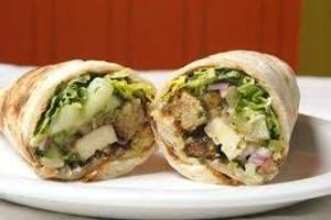 Panner Mushroom Shawarma