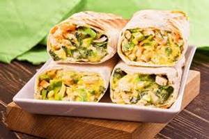 Veggie Cheesey Corn Shawarma