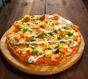 Cheese Paneer Capsicum Pizza Extra Cheese
