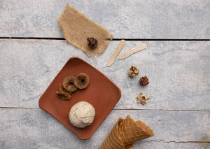 Anjeer Andaaz Ice Cream (Small Scoop [80 Ml])