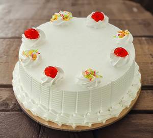 Vanilla cream cake