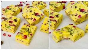 KESAR PISTA FUDGE