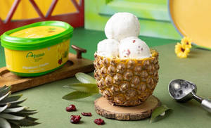 Pinaberry Passion Ice Cream (Small Scoop [80 Ml])