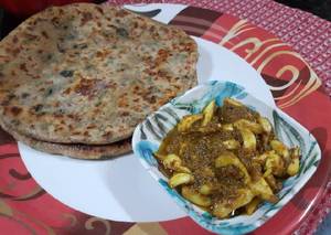 Chana Methi Paratha