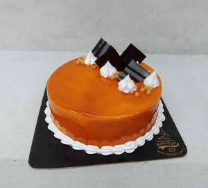 Caramel Glaze Butterscotch Cake 
