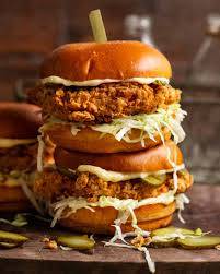 Veg Fried Burger
