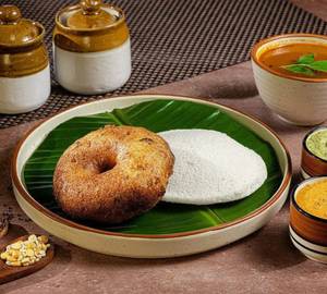 Idli (1) + Vada (1)
