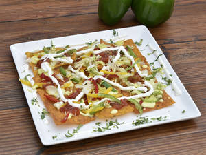 Cheese Veggie Nachos