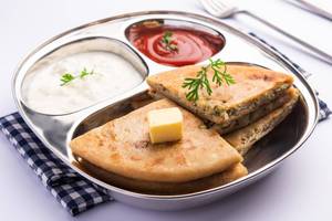 2 Aloo Paratha