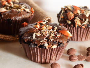 Gluten Free Protein Chocolate Muffins