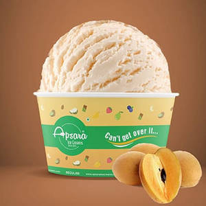 Cheeky Chikoo Ice Cream (Small Scoop [80 Ml])