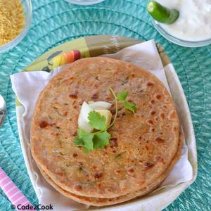 Pudina Paratha [Breads]